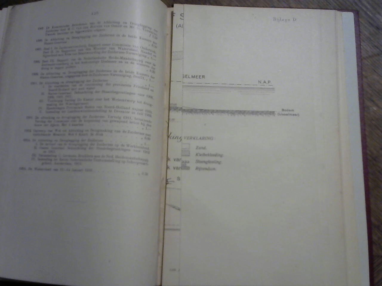 Vissering Mr G. voorzitter dagelijksbestuur e.a - De Watervloed van 13-14 januari 1916. Uitgegeven door de Zuiderzee-vereeniging