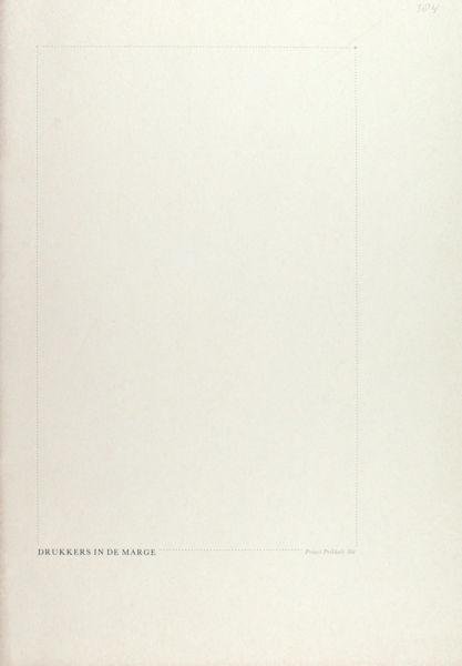 Krimpen, Huib van. - Drukkers in de marge.