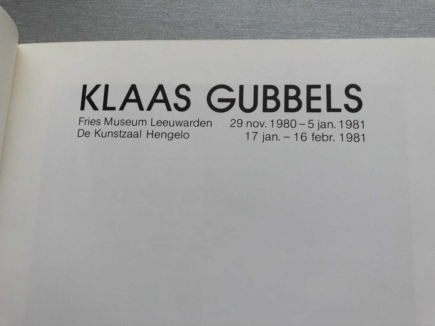 Beek, Sandra van - Klaas Gubbels expositiecatalogus