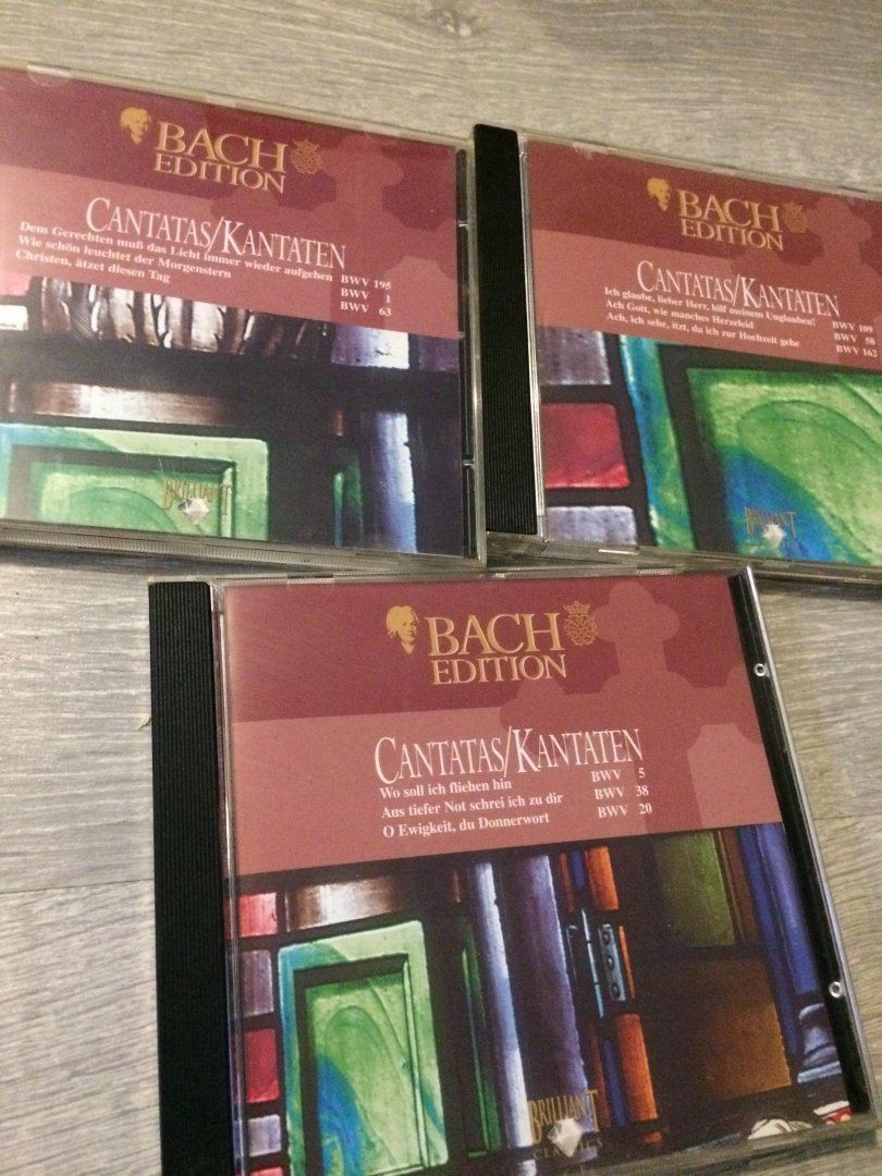 Cantates,Kantaten - Bach