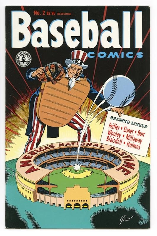 Eisner, Will; Jules Feiffer; et al. - Baseball Comics No. 2