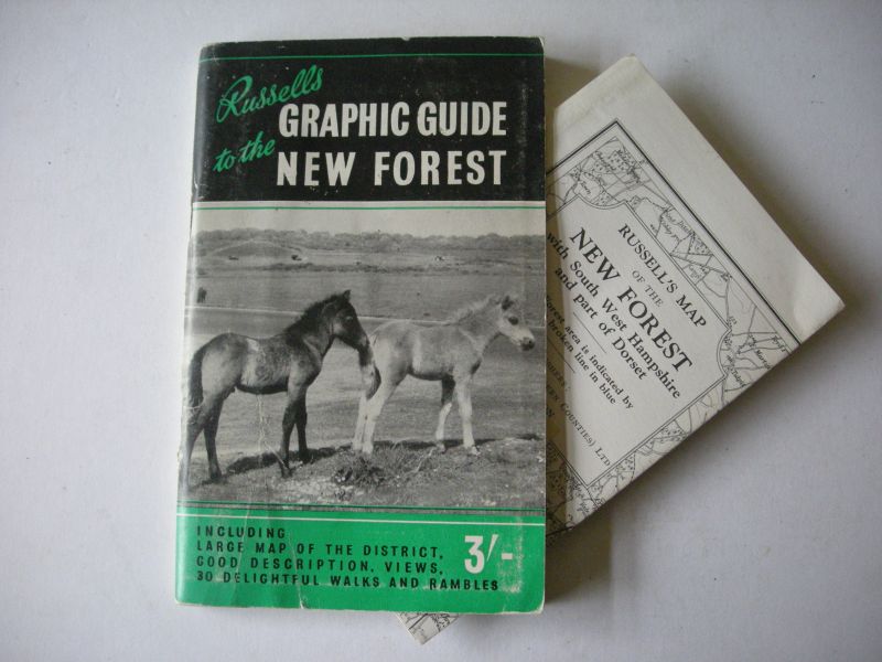 red. - Graphic Guide to the New Forest, including large map f the district, good description, views,30 delightful walks and rambles