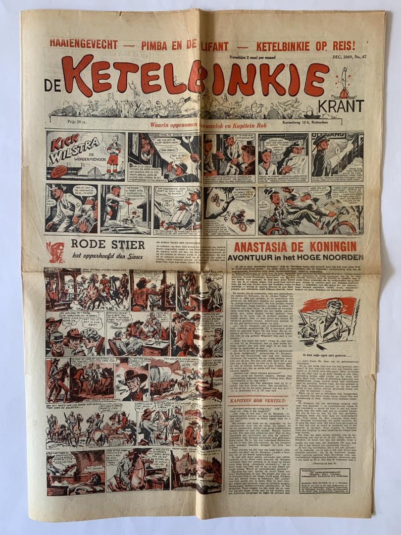  - Kick Wilstra in: De Ketelbinkie krant no.47