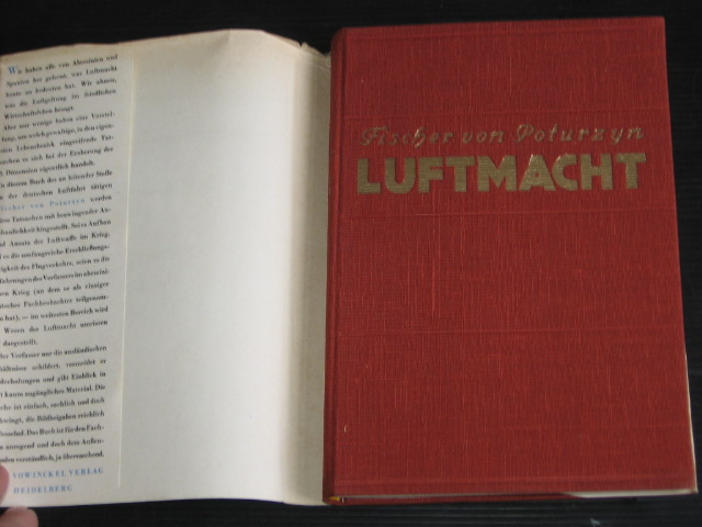 Fischer von Poturzyn, F.A. - Luftmacht, gegenwart und Zukunft in Urteil des Auslandes