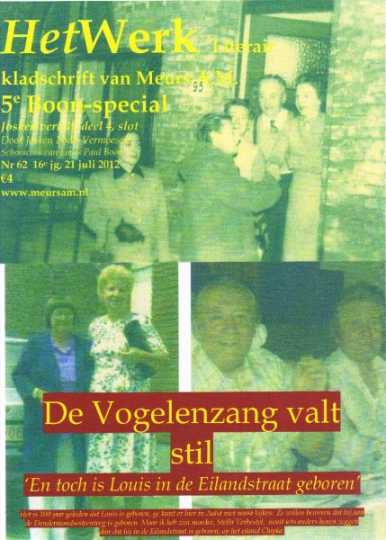 Meurs A.M. - De Vogelenzang valt stil door Josken Boon-Vermoesen