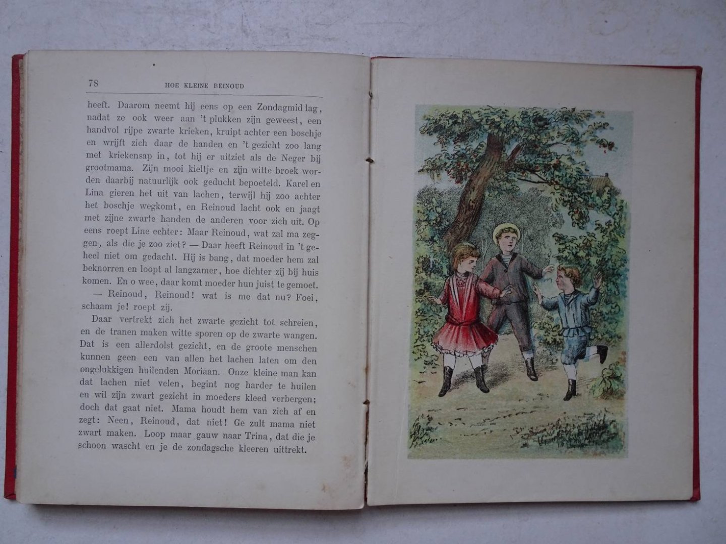 Goeverneur, J.J.A.. - Reinoud en Lina. Een familie-geschiedenis voor kinderen.