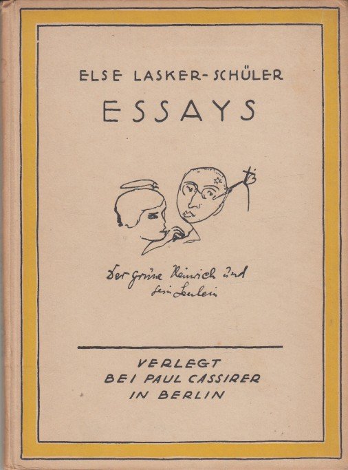 Lasker-Schüler, Else - Essays.