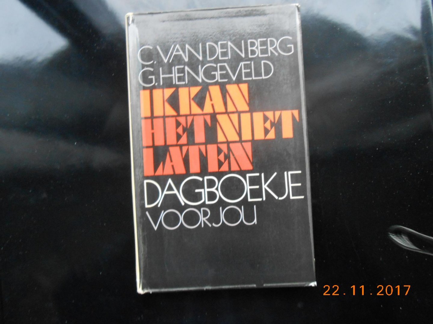 Berg, C. van den - Ik kan het niet laten / druk 1