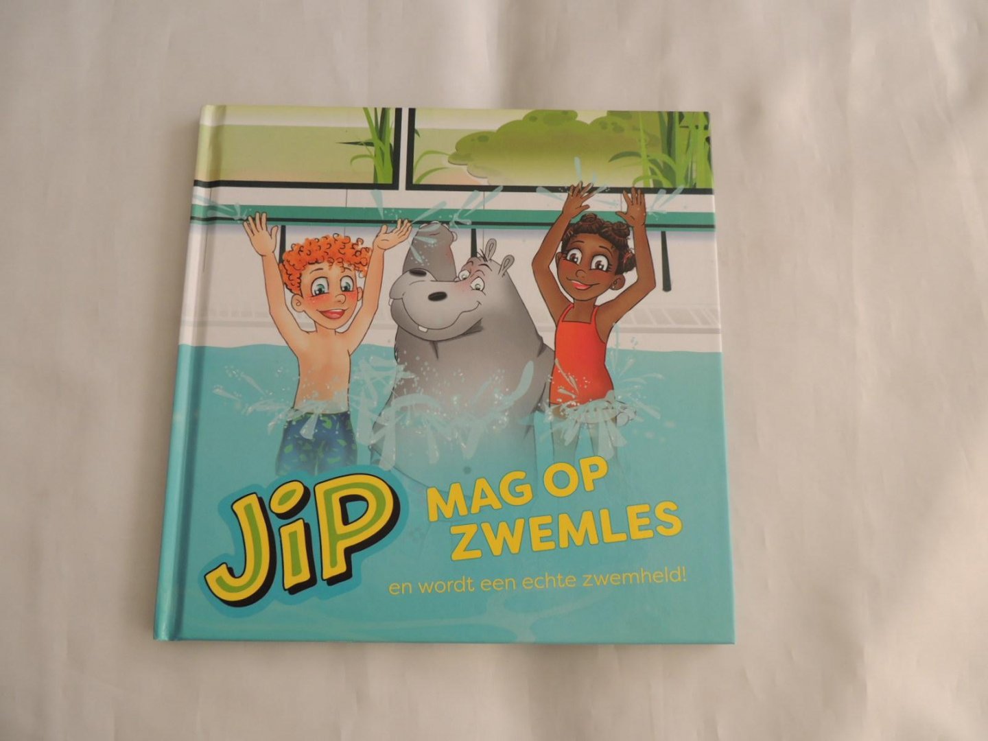 Erwin Spruit; Mirjam Boom; Ernestien Honning; Sportfondsen Nederland. - Jip mag op zwemles en wordt een echte zwemheld