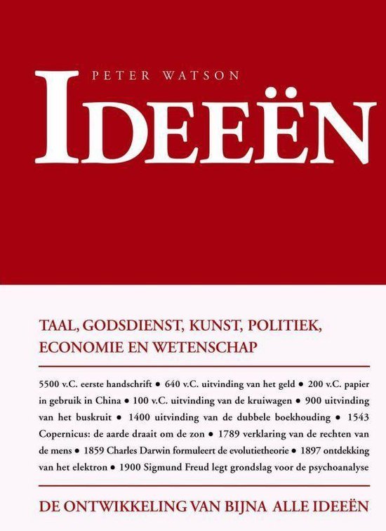 Watson, P. - Ideeen - De geschiedenis van het menselijk denken