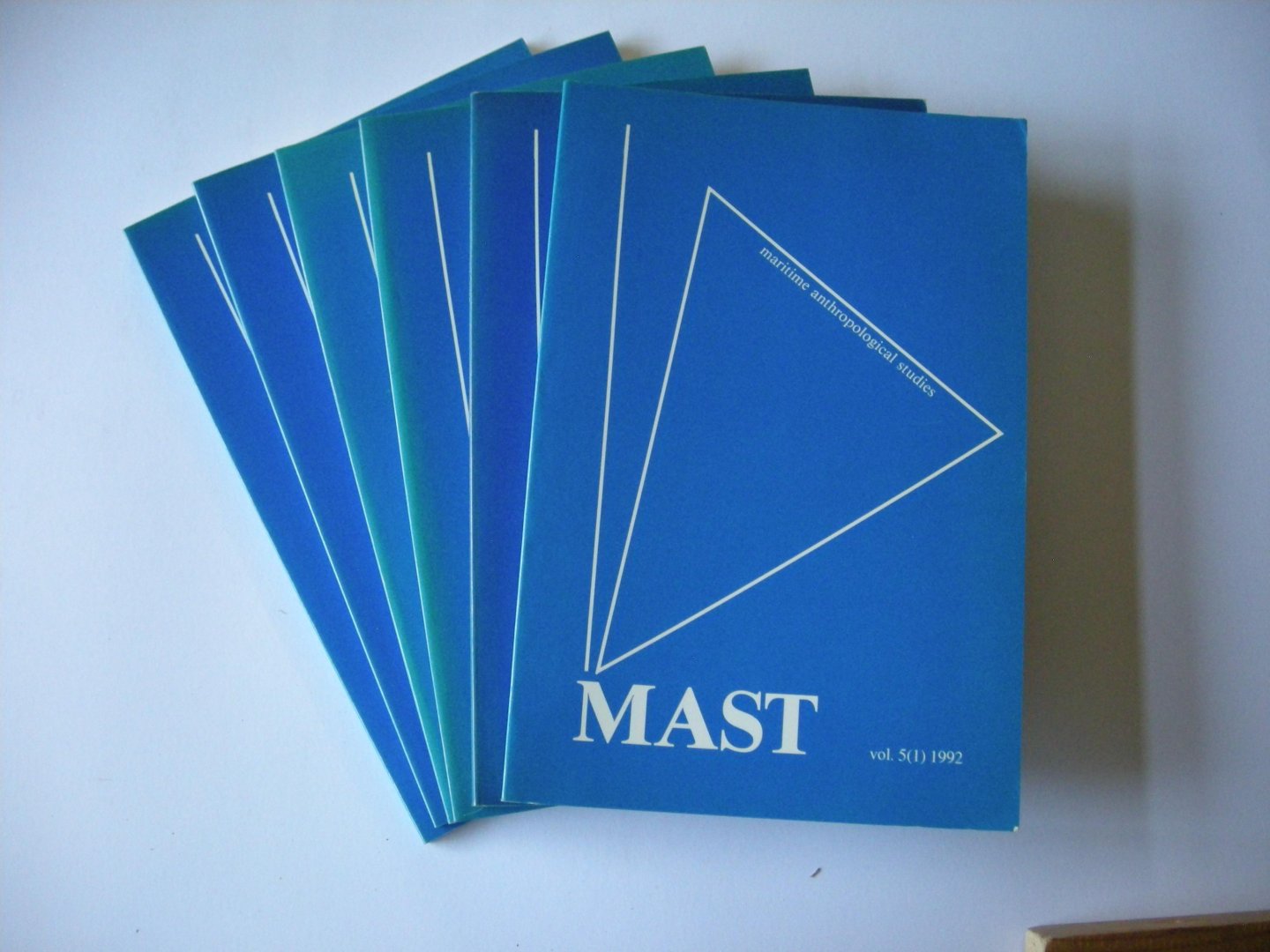 Ginkel, R.van & Verrips, J., red. - Mast - Maritime anthropological studies, 1988,vol.1 en 2