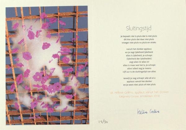 Gelèns, Hélène. - Sluitingstijd.