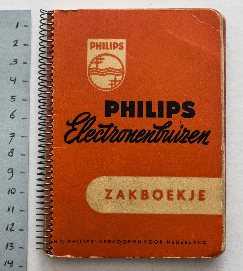  - Philips electronenbuizenbuizen  - zakboekje
