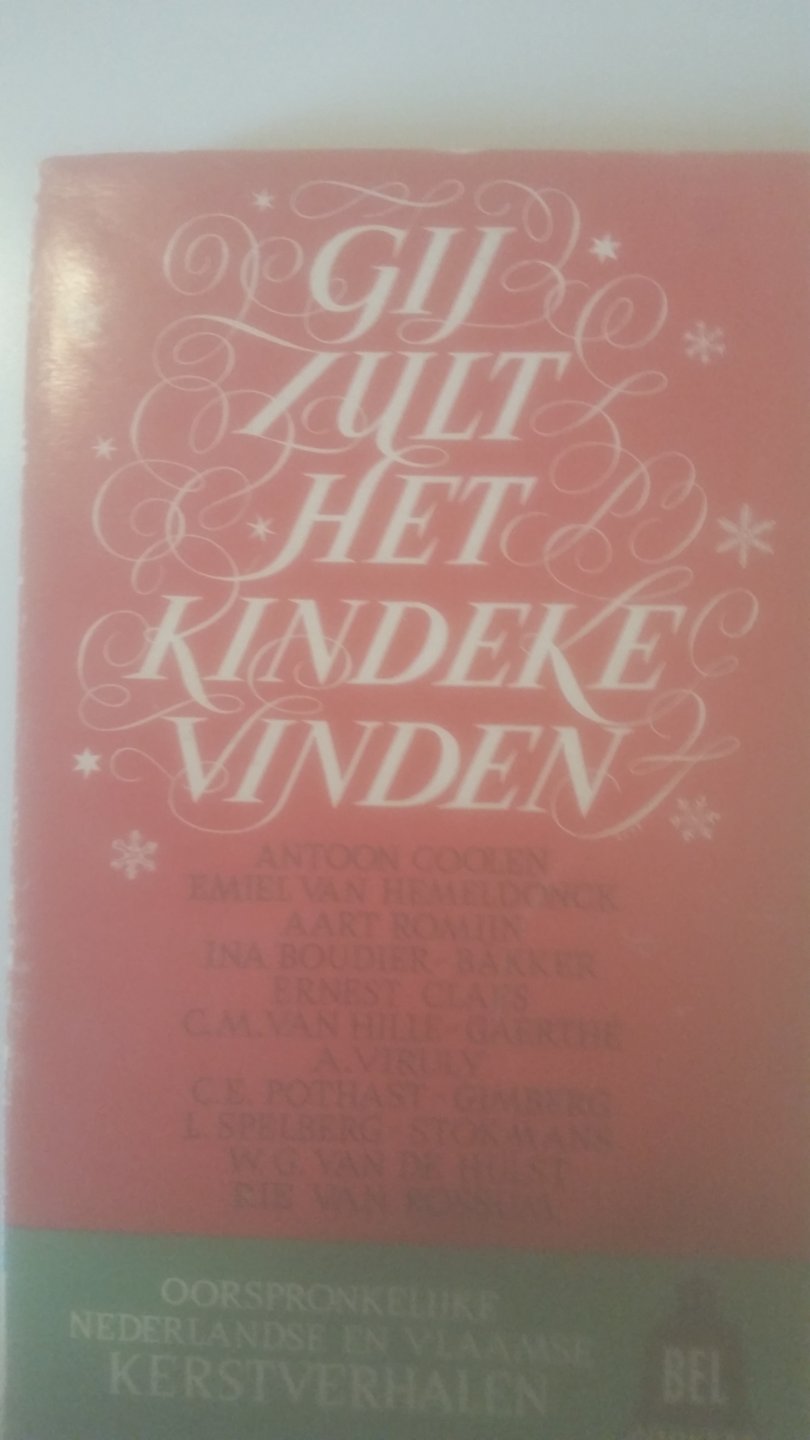 Coolen - Gij zult het kindeke vinden