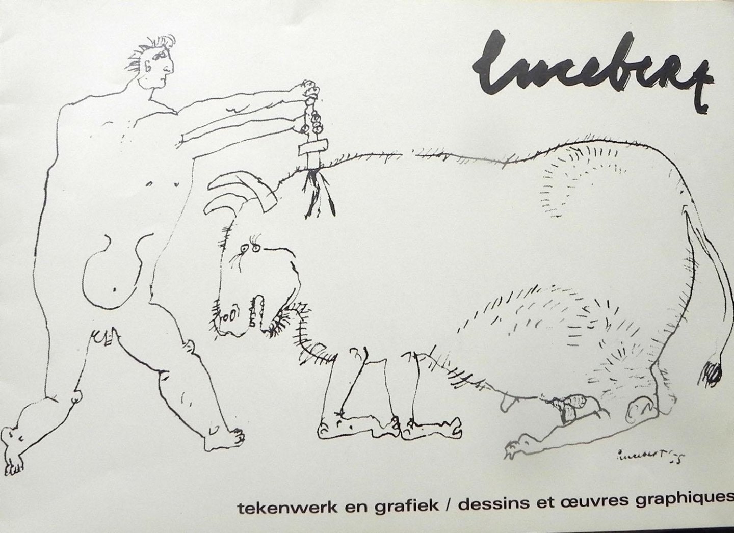 Lucebert - Lucebert - tekenwerk en grafiek / dessins et oeuvres graphiques.