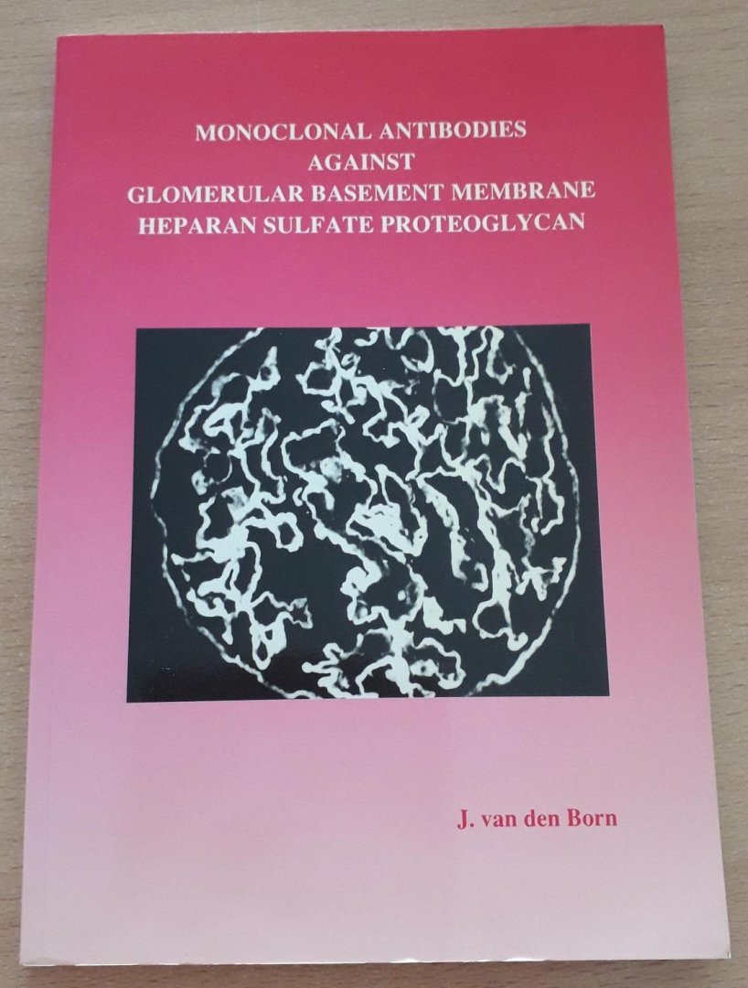 Born, J. van den - Monoclonal antibodies against glomerular basement membrane heparan sulfate proteoglycan