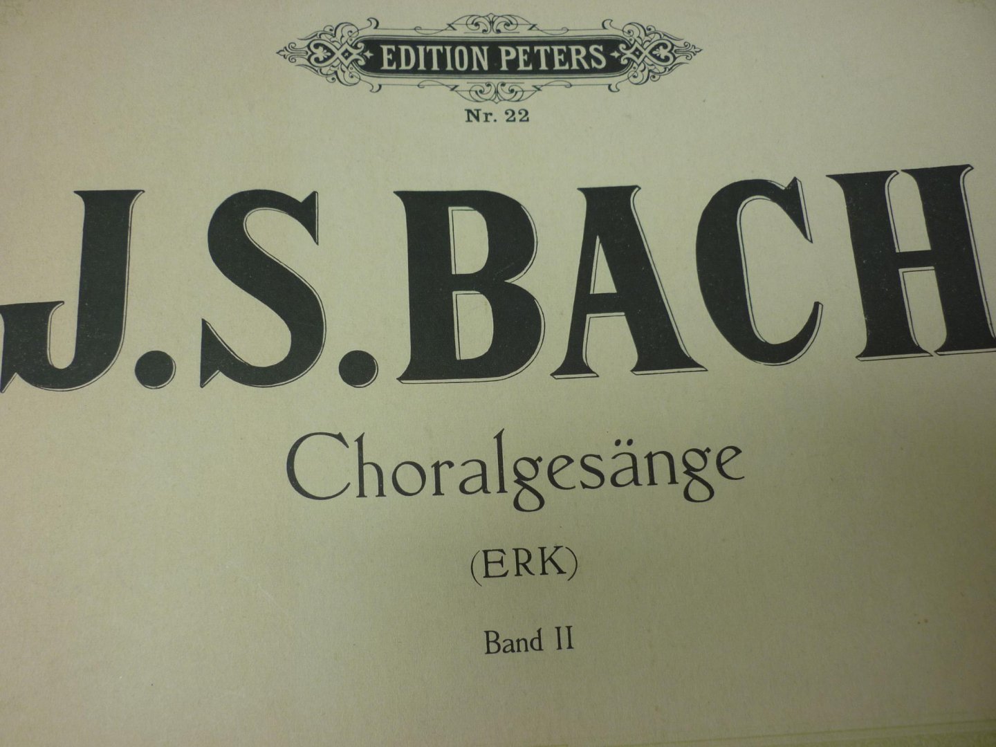 Bach; J. S. (1685-1750)  /  Erk, Ludwig - Mehrstimmige Choralgesange und geistliche Arien; (Band II: No. 151 - No. 319); Zum ersten mal unverandert nach authentischen quellen mit ihren ursprunglichen texten; herausgegeben von Ludwig Erk
