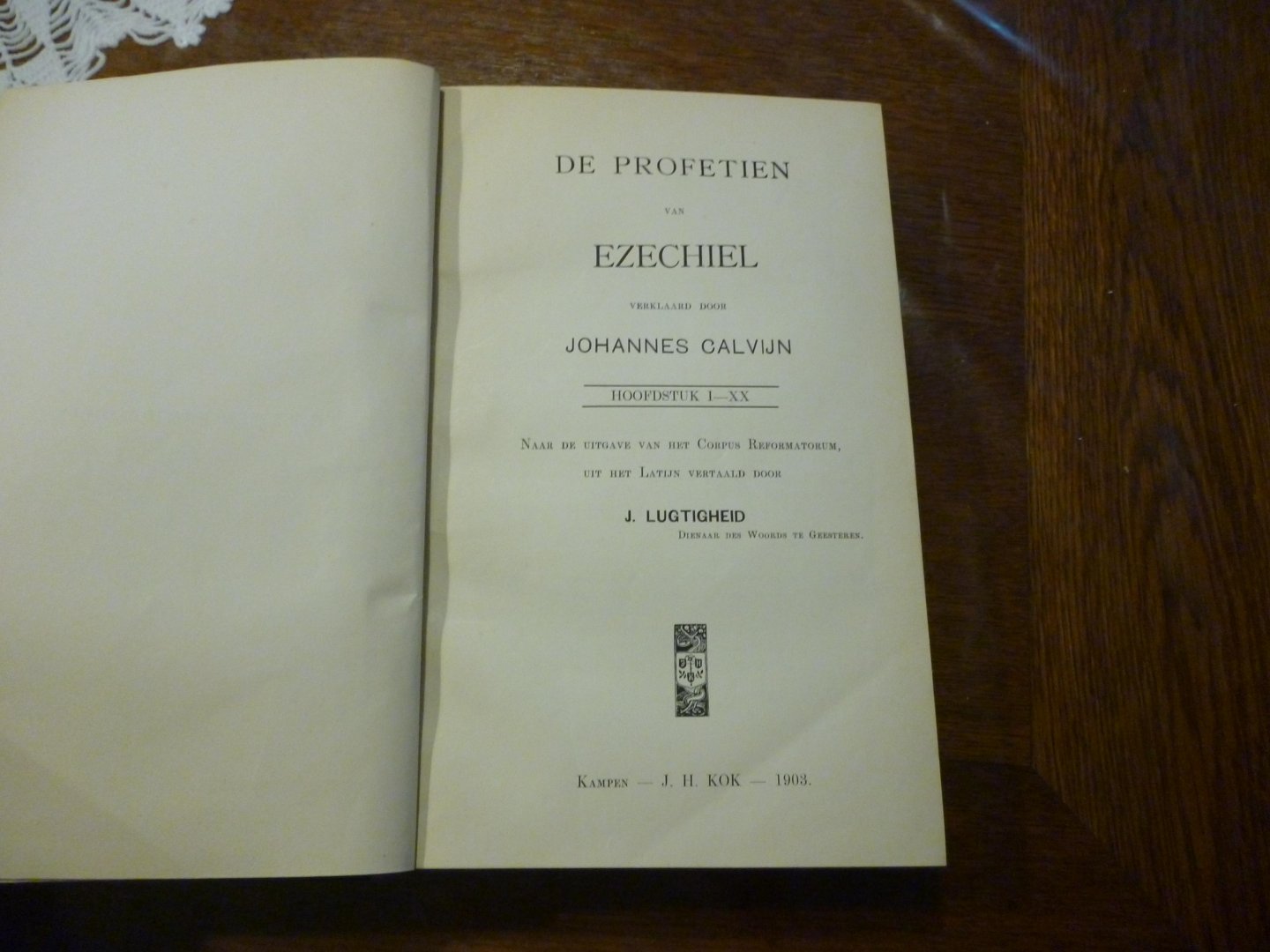 Calvijn Joh. - De Profetien van Ezechiel