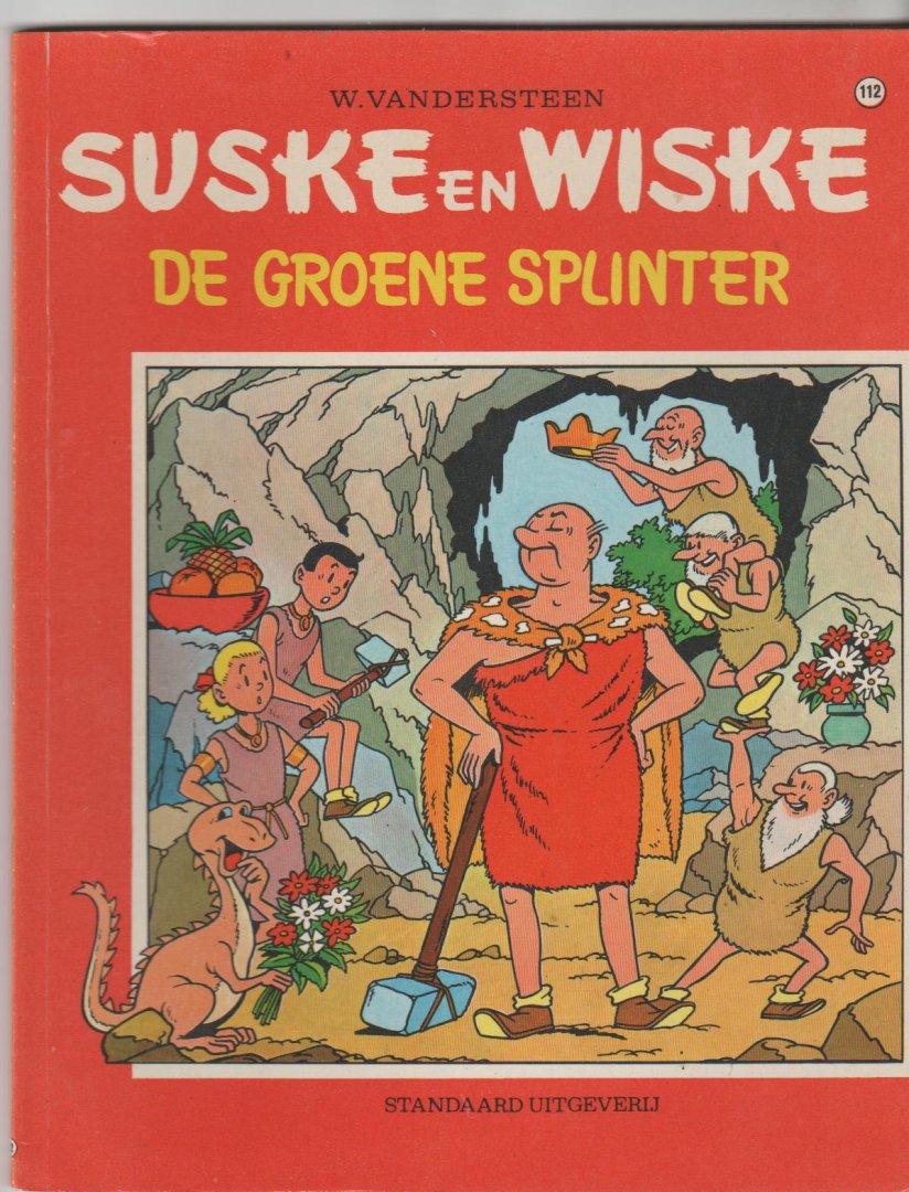 Vandersteen,Willy - Suske en Wiske 112 de groene splinter 1e druk