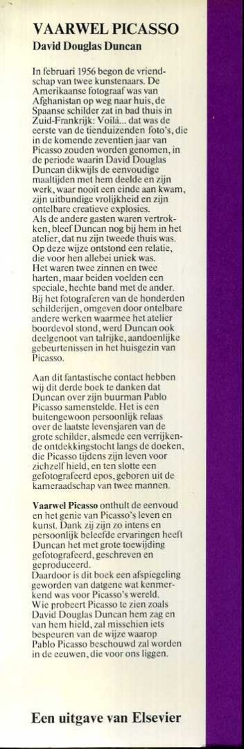 Duncan, David Douglas - Picasso's verlaten atelier.