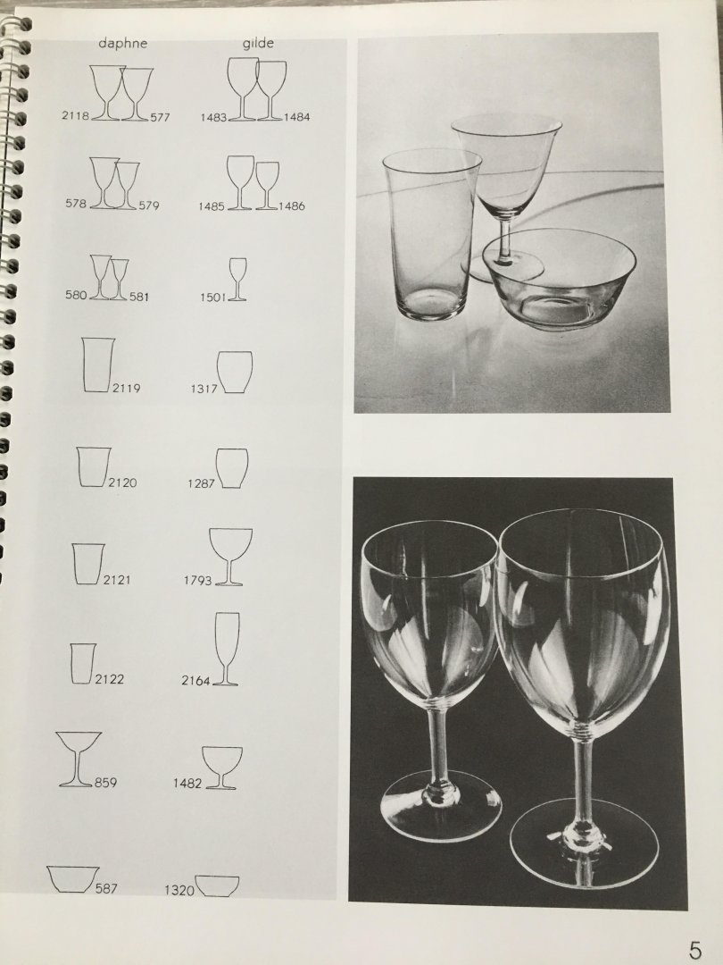 P. Mual - Crystal Leerdam, catalogus 1948, gewijzigde herdruk 1999, design gedocumenteerd 3