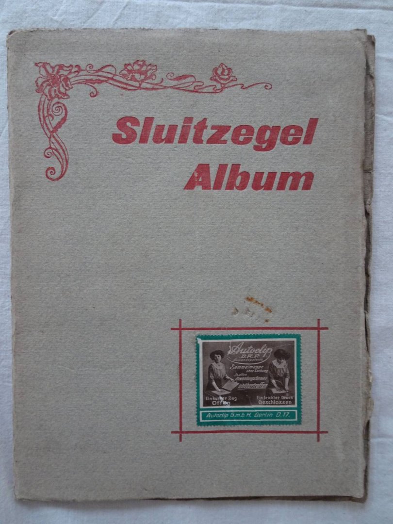 N.n.. - Sluitzegel Album. Ca. 230 sluitzegels.