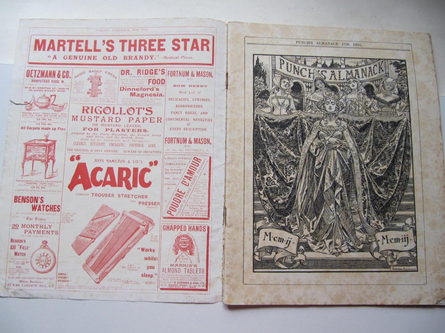  - Punch's almanack for 1903