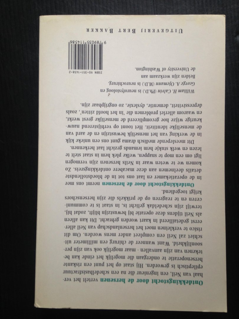 Calvin, W.H. & G.A. Ojemann - Ontdekkingstocht door de hersenen, Onthullingen over geheugen, taal en denken