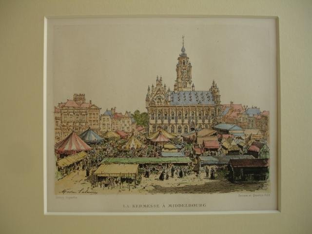 Middelburg. - La kermesse à Middelbourg.