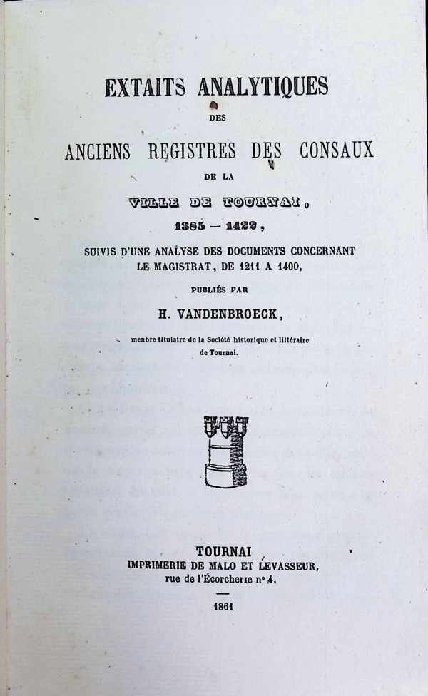 Eugène Soil ,  Eugène-Justin Soil de Moriamé - Fédération archéologique et historique de Belgique. Compte rendu des travaux du 10ème congrès tenu à Tournai du 5 août au 8 août 1895