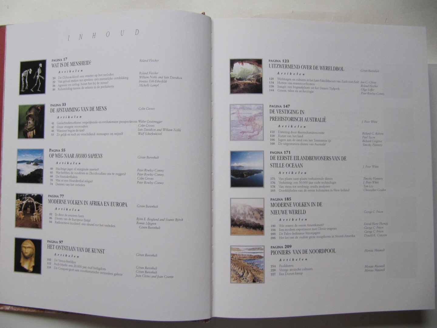 G. Burenhult - De eerste mens - de geschiedenis en ontwikkeling van de mensheid tot 2000 v. C.