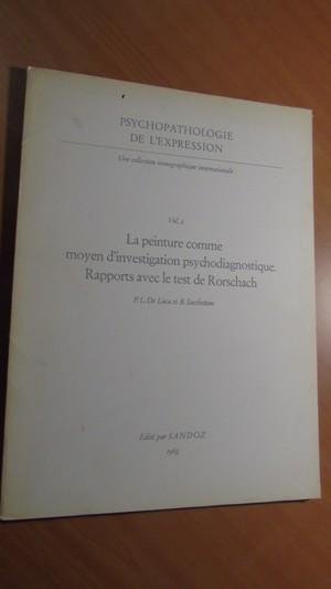 Diverse auteurs - Psychopathologie und bildnerischer Ausdruck (3 mappen) + Psychopathologie de L 'Expression. (3 mappen)