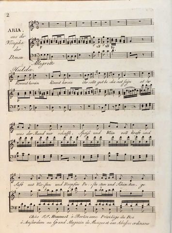 Kauer, Ferdinand: - [Konvolut von 13 Favoritgesänge/Duette aus Das Donauweibchen (Die Nymphe der Donau)