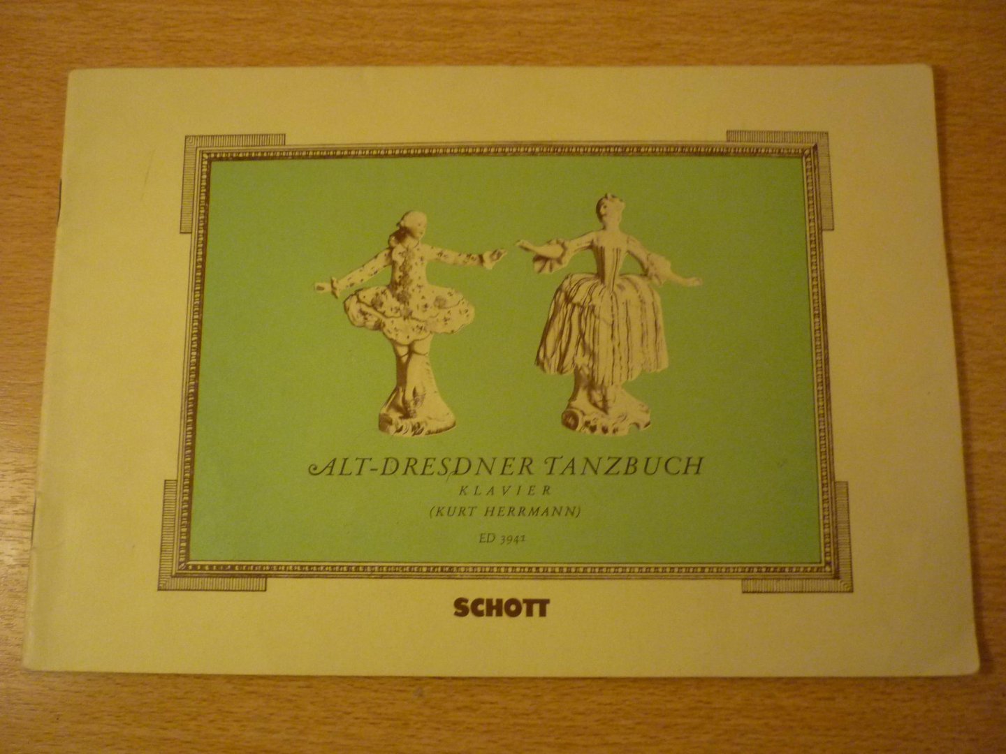 Herrmann; Kurt - Alt Dresdner Tanzbuch  (Herausgegeben von Kurt Herrmann)