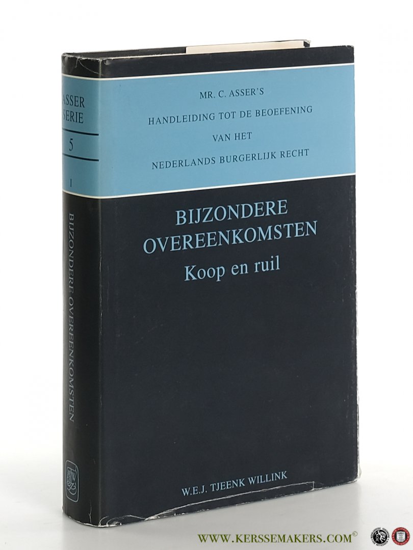 Hijma, Jac. - Bijzondere overeenkomsten. Deel I. Koop en ruil. Zesde druk.