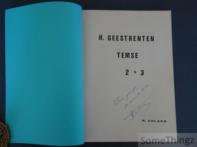 Roger Colaes. - H. Geestrenten Temse. Deel 2 + 3.