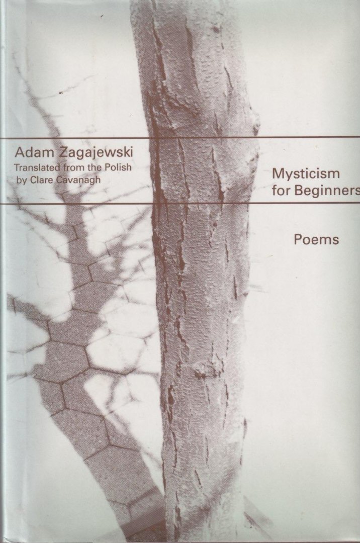 Zagajewski, Adam - Mysticism for beginners: Poems