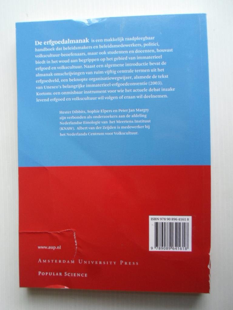 Dibbets, H.+ S.Elpers, PJ Margry & A.van der Zeijden - Immaterieel erfgoed en volkscultuur, Almanak bij een actueel debat