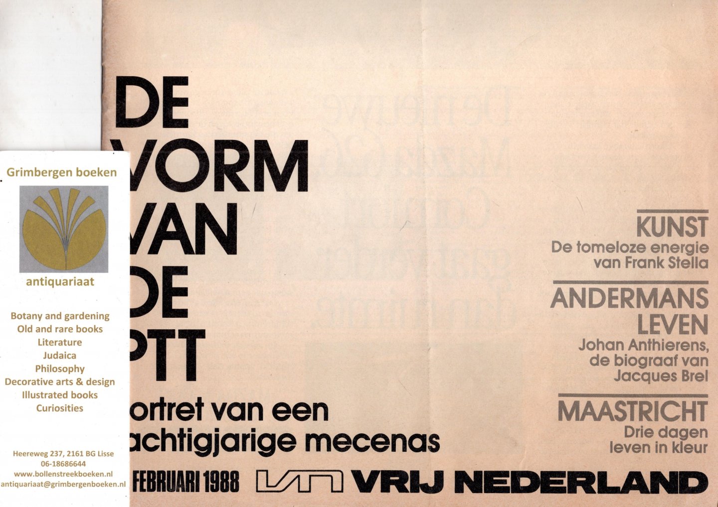 Rothuizen, William (introduction) - De vorm van de PTT