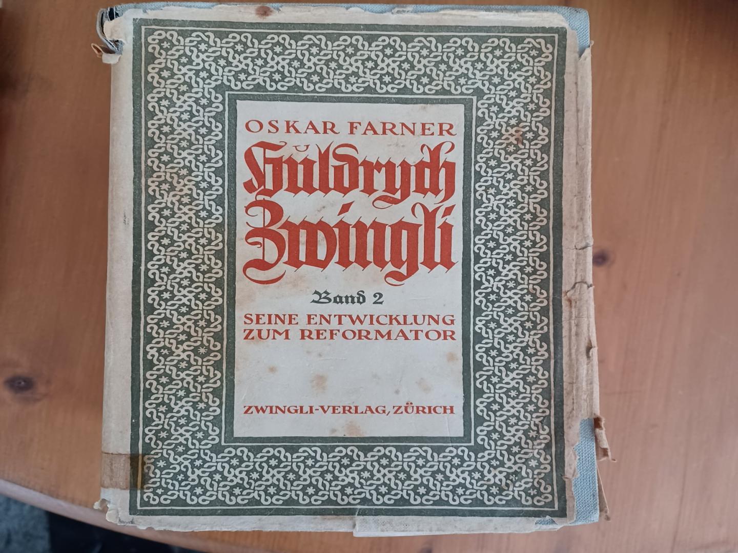 Farner, Oskar - Huldrych Zwingli 4-delige Duitse serie