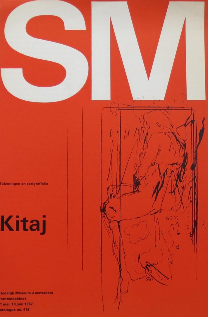 Russell, John; Wim Crouwel (design); Kitaj - Kitaj Tekeningen en serigrafieën