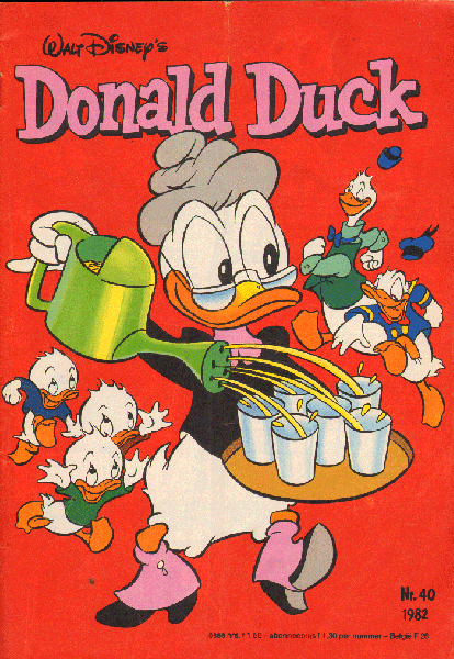 Disney, Walt - Donald Duck 1982 nr. 40, Een Vrolijk Weekblad, goede staat