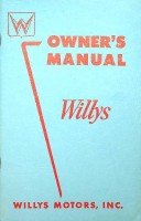 Willy's Motors - Owner's Manual Willys Model 6-226