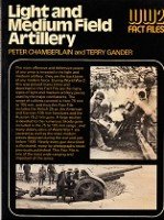 Chamberlain, Peter and Terry Gander - Light and Medium Field Artillery