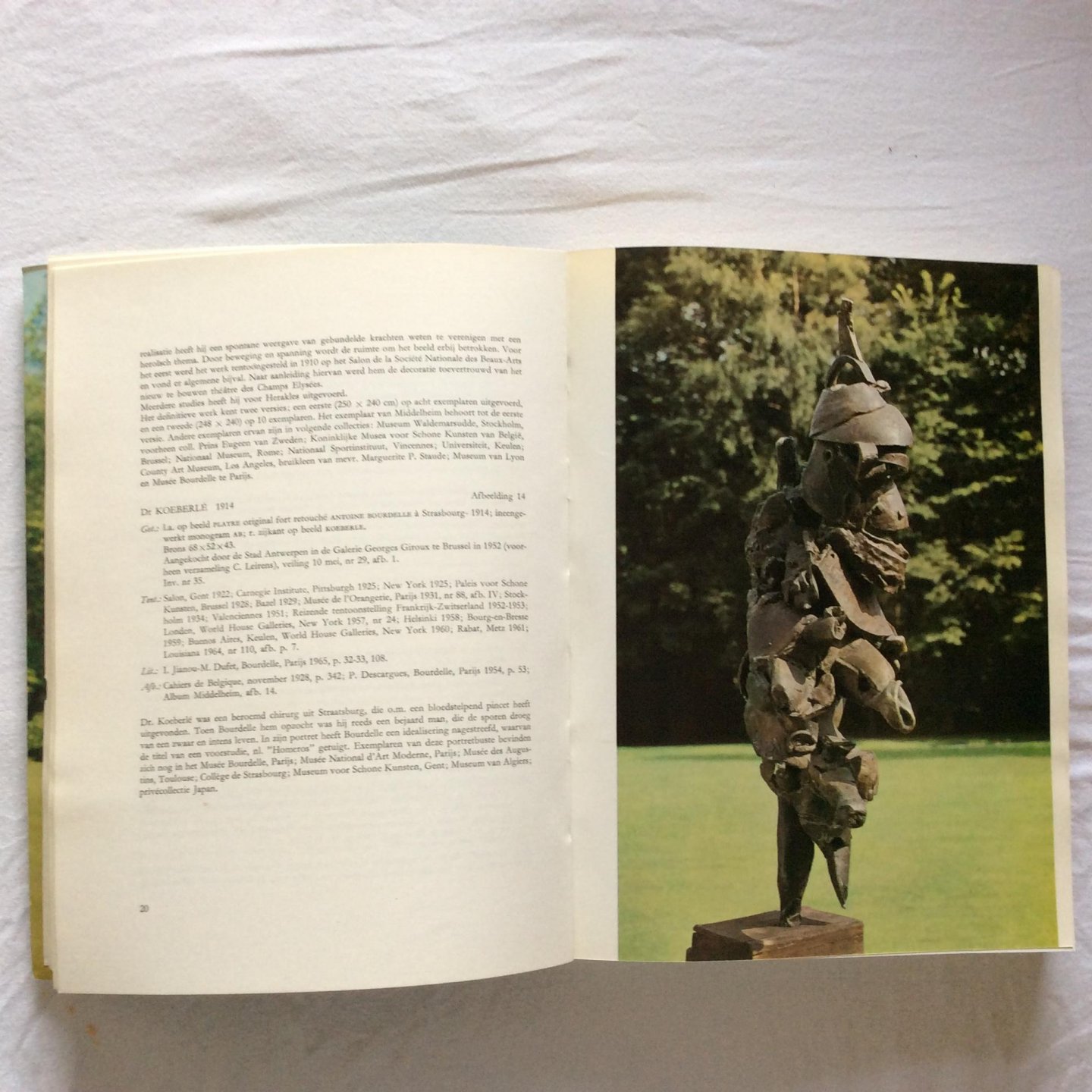  - Middelheim, katalogus van de verzameling openluchtmuseum voor beeldhouwkunst