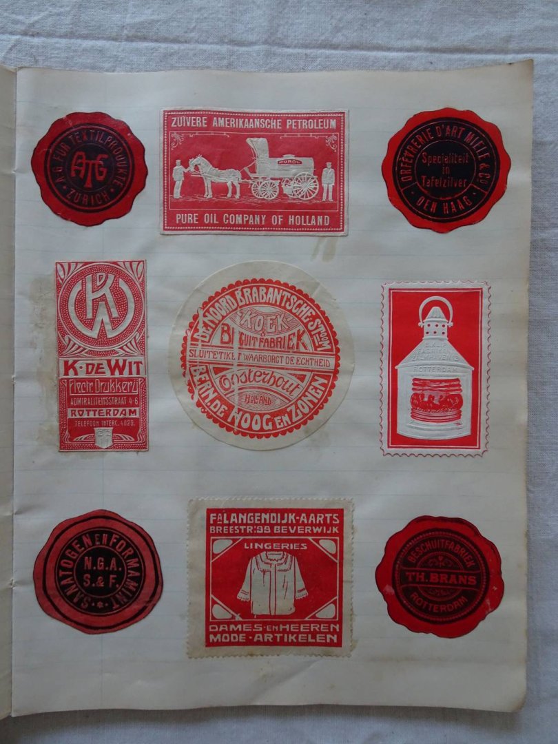 N.n.. - Sluitzegel-verzameling. Ca. 400 sluitzegels.