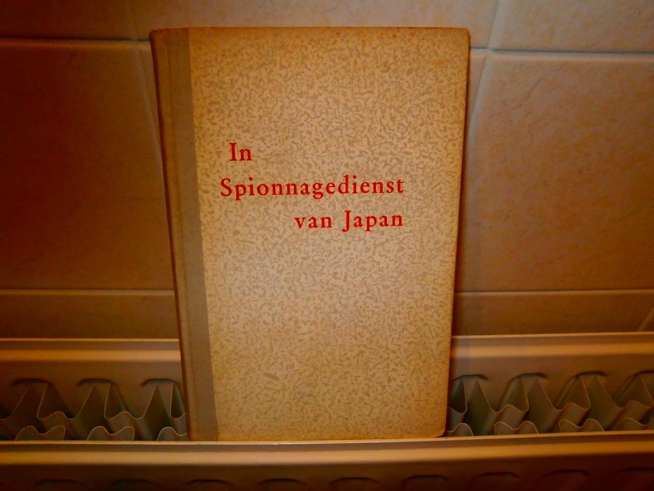 Verspa Timperley - In Spionnage dienst van Japan