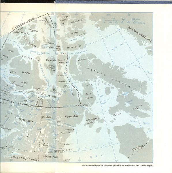 Pryde, Duncan .. Vertaling J.F. Brouwer - Nunaga - mijn land. Tien jaar een Eskimo
