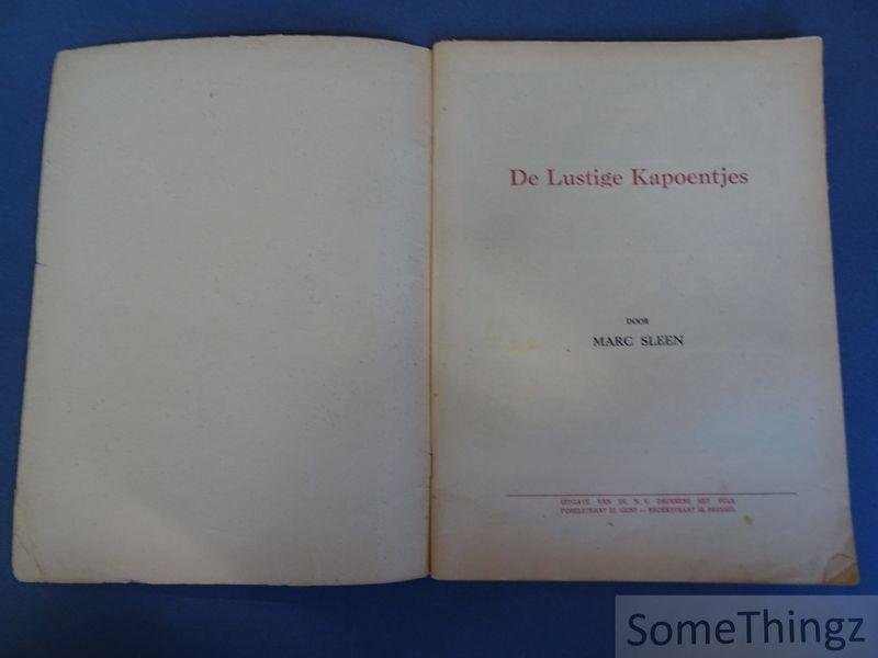 Neels, Marcel (Marc Sleen) - De Lustige Kapoentjes. Nummer 4.