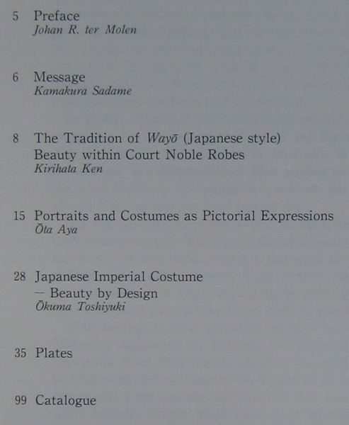 Ke, Kirihata e.a. - Ceremonial Costumes and treasures of the emperors of Japan
